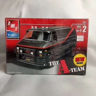 The A-Team GMC Van 2002 AMT ERTL 1:25 Scale Model Kit #31537 Factory Sealed • $129.99