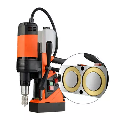 1100W MD-35 Magnetic Drill Press 1-3/8  Cutting Dia 2250LBS Magnet Force Tapping • $599