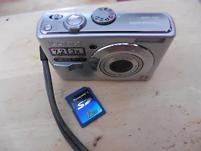 Working Old School CCD Panasonic Lumix LS70 Digital Camera • £4.99