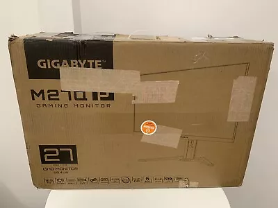 GIGABYTE M27Q 27  165Hz 1440P KVM Gaming Monitor 2560 X 1440 SS IPS 0.5ms (MPR • $249.99