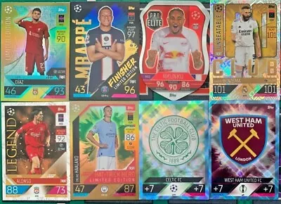 £22.95 • Buy Match Attax 2022/23 Limited Pro Elite 100 Club Crystal 22/23 Champions League
