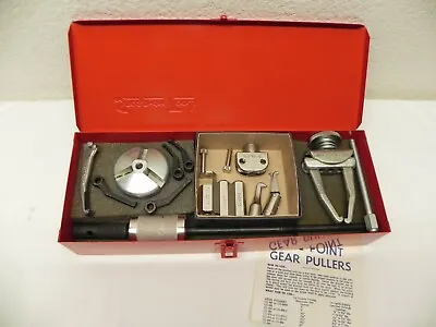 $549.99 • Buy Vintage Snap-On CG-240 Puller Set W/KRA-104 Red Metal Box/Holder 1979 