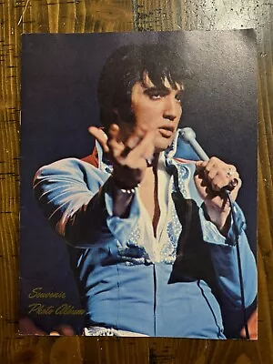 Rare Elvis Original Tour Program Photo Album Souvenir Sold At Shows  1970's • $25