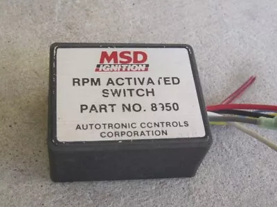 MSD RPM Switch 8950 Ignition System Drag Racing Hot Rod Distributor • $59.99