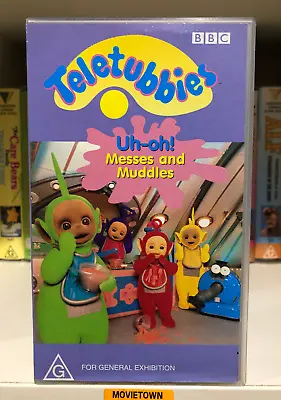 Teletubbies - Uh-oh Messes And Muddles - Vhs • $29.95