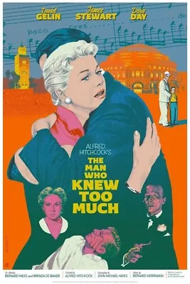 Mad Duck Man Who Knew Too Much Hitchcock Durieux Poster • £96.38