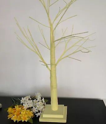 Yellow Twig Branch Tree Easter Decoration Gisela Graham Table Top Vintage Spring • £26.99