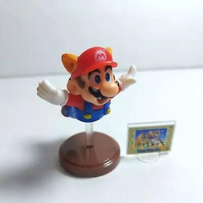 Super Mario Bros 3 2  Flying Raccoon Mario Choco Egg Mini Figure Gashapon Furuta • $15