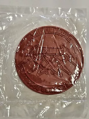 Rare Metallica 30th Anniversary Red Coin Fillmore 2011 Still Sealed In Orig Bag • $26