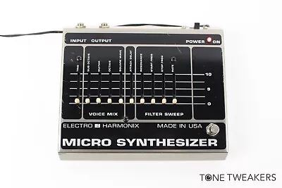 Electro-Harmonix Micro Synthesizer Effects Pedal Guitar VINTAGE SYNTH DEALER • $438.90