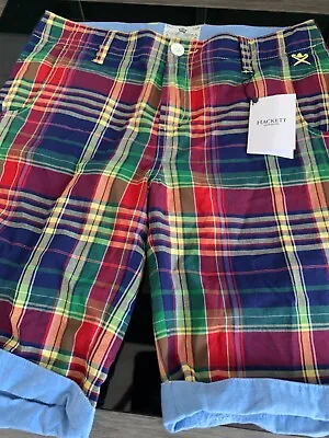 £10 • Buy Brand New With Tags - Boy's Shorts Age 11/12 - Hackett London.