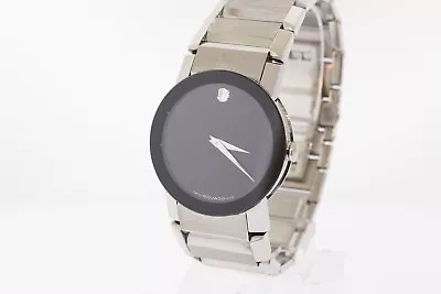 Movado 0605063 Sapphire Stainless Steel Black Dial Watch • $341.25