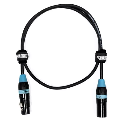 3' - 100' Color Coded 3-Pin Professional Light DMX Cable With Locking XLR Ends • $9.55