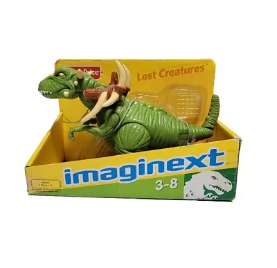 Imaginext T Rex Dinosaur Toy 2008 In Original Box New (Read) Fisher Price Mattel • $29.95