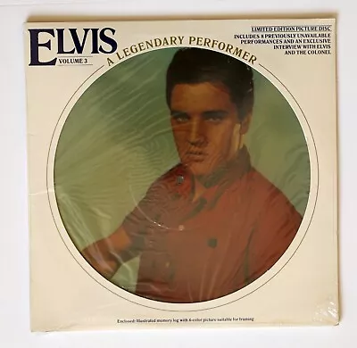 Elvis Presley A Legendary Performer Volume 3 LP SEALED / Booklet & Interview • $34.99