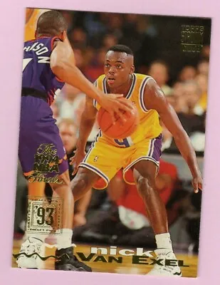 1993-94 Topps Stadium Club Nick Van Exel #281 Los Angeles Lakers - NBA Finals • $1.39