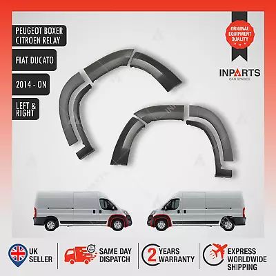 Wheel Arch Trim Front Left Right Moulding Set For Relay Ducato Boxer (2014 On) • £189.99