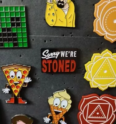 SWS Pin  (Heady Comic Con Cosplay Dispensary Cannabis Dab 710 Weed Head Shop) • $15.77