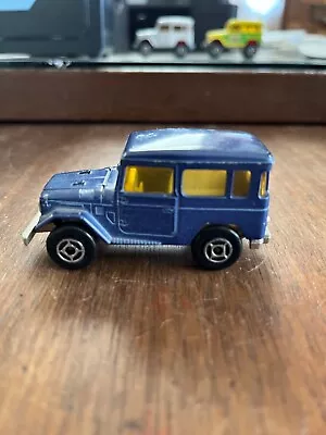 Majorette Toyota Land Cruiser FJ40 BJ40 #277 1:53 Navy Blue Made In France • $19.99