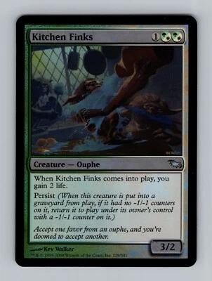 $4.49 • Buy Kitchen Finks (FOIL) - Shadowmoor / Promo - LP - Magic The Gathering MTG