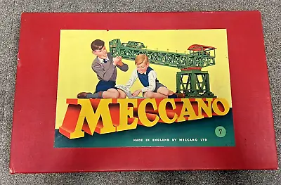 Vintage Meccano Outfit 7 With Manual • £965.13