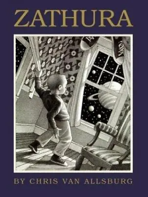 Chris Van Allsburg ZATHURA A Space Adventure Book Houghton Mifflin Company S21 • $6