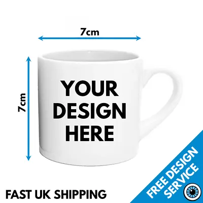 Custom Printed Childrens Mug • Kids Personalised Print Image Photo Bulk Mugs 6oz • £13.49