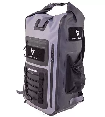 Volare Waterproof Adventure 40L Waterproof Backpack - Black • $139.95