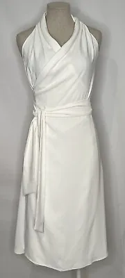 REISS Piper Halterneck Midi Dress SZ 2 • $40