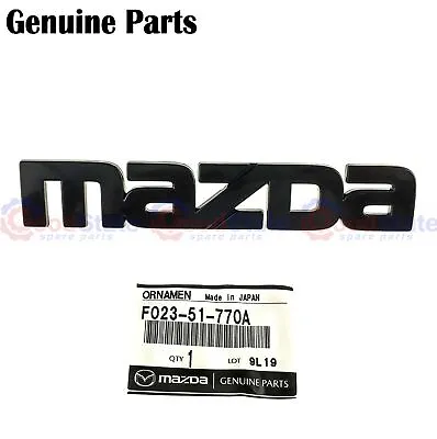 GENUINE Mazda RX-7 Series 3 SA22C Front Nose Panel Badge Emblem • $118.90