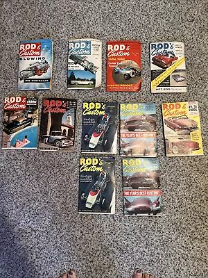 Rod & Custom Vintage Magazines 1956 • $90