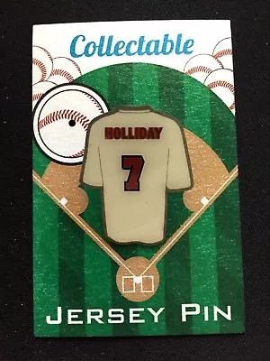 St. Louis Cardinals Matt Holliday Jersey Lapel PinClassic REDBIRD Collectible • $10.80