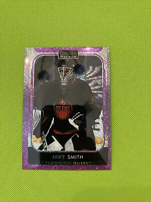 2021-22 O-Pee-Chee Platinum Violet Pixels /299 Mike Smith #78 • $1.99