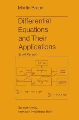 Differential Equations And Their Applications By Braun Martin; Braun M. • $5.17