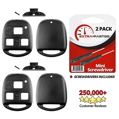 2 For 2003 2004 2005 2006 2007 2008 Lexus GX470 Remote Key Fob Blade Shell Case • $7.95