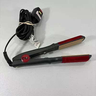 CHI Turbo 1 1/2  Digital Ceramic Hairstyling Flat Iron GF1539D Tested Works!! • $32