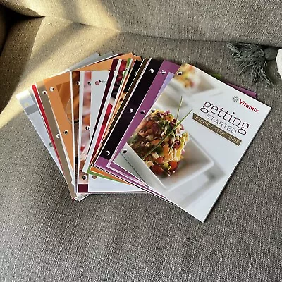 Vitamix Whole Foods Recipes Cookbook Loose Leaf Inserts For 3-Ring Binder • $8.95