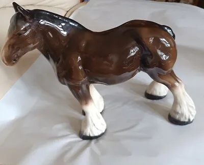 £10 • Buy Extra Large Melba Ware Shire Horse