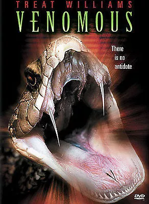 Venomous DVD NEW TREAT WILLIAMS • $4.50