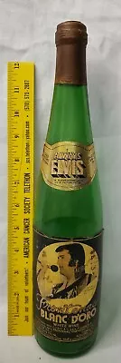 Vintage 1978 Always Elvis Frontenac Wine Bottle (Empty) • $19.99