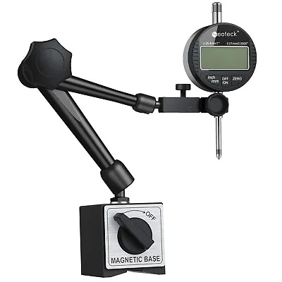 £48.99 • Buy Neoteck 176 Lbs Magnetic Digital Dial Indicator Base DTI Stand Gauge Test Tool