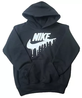 ChiefBrains Apparel Drippy Nike Hoodie Limited Edition Heavy Cotton Black New • $39.99