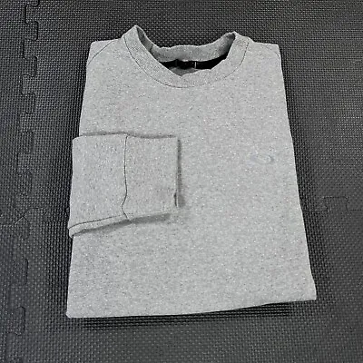 Oakley Regular Fit Sweatshirt Mens Large Gray Link Crew Neck Pullover • $22