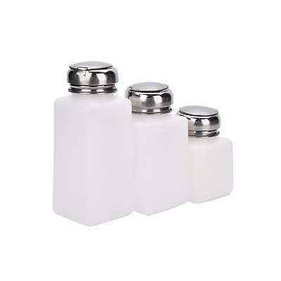 £3.68 • Buy 1* Liquid Alcohol Press Nail Polish Remover Dispenser Cleaner Pumping Bottle