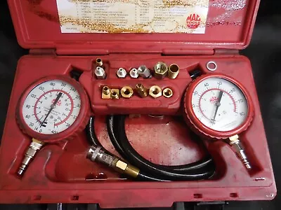 Mac Tools TPT455M 14-pc. Transmission/Oil Pressure Test Kit W. Cs ~ REALLY NICE! • $111.11