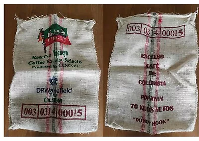 Used Jute ⁄ Hessian Coffee Sacks • £2.20