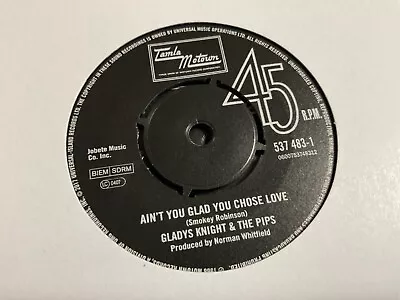 Tamla Motown-gladys Knight-aint You Glad You Chose Love/shorty Long-baby Come-ex • £19.99