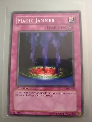 YU-GI-OH! Magic Jammer. SDP-048. 1st Edition Trap Card. TCG CCG Yugioh • $3.75