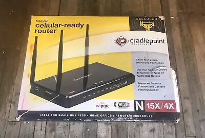 Cradlepoint MBR1000 Cellular-ready 3G/4G Mobile Broadband N Router • $64.79