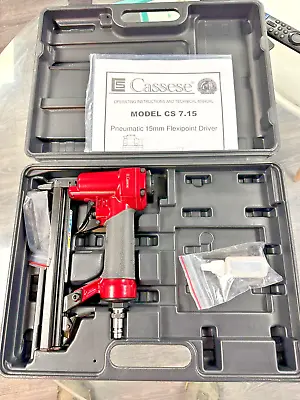 CASSESE CS715 Pneumatic FLEXIPOINT Driver 15mm CS 7.15 Tab Gun Arrow Framing • £119.96